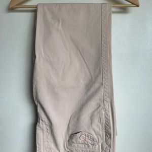 JCrew Low Fit wide leg pale pink pant